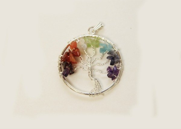 Chakra Tree of Life Pendant