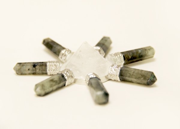 Labrodorite and Clear Quartz Generator