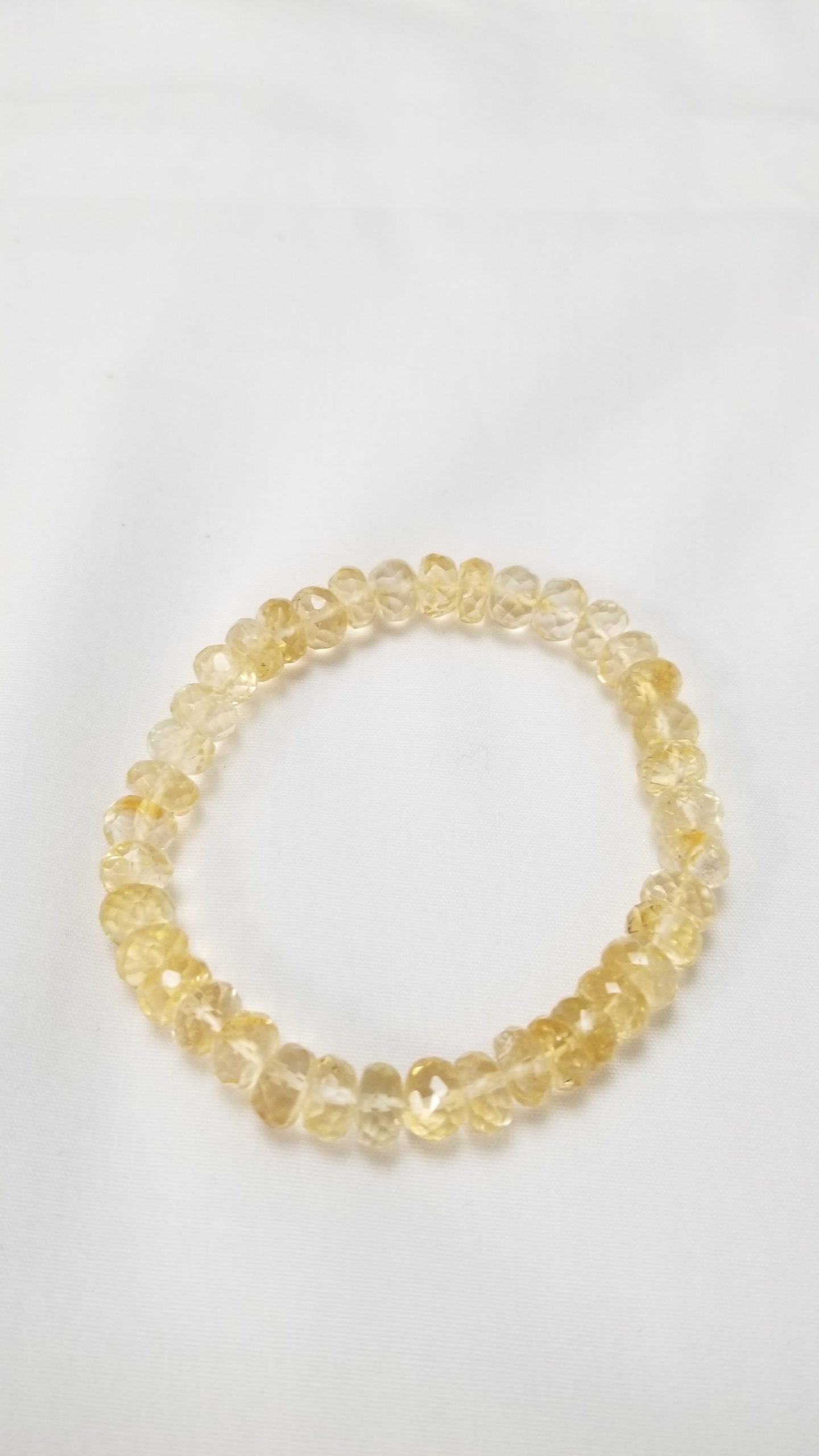 Citrine Cut Bracelet
