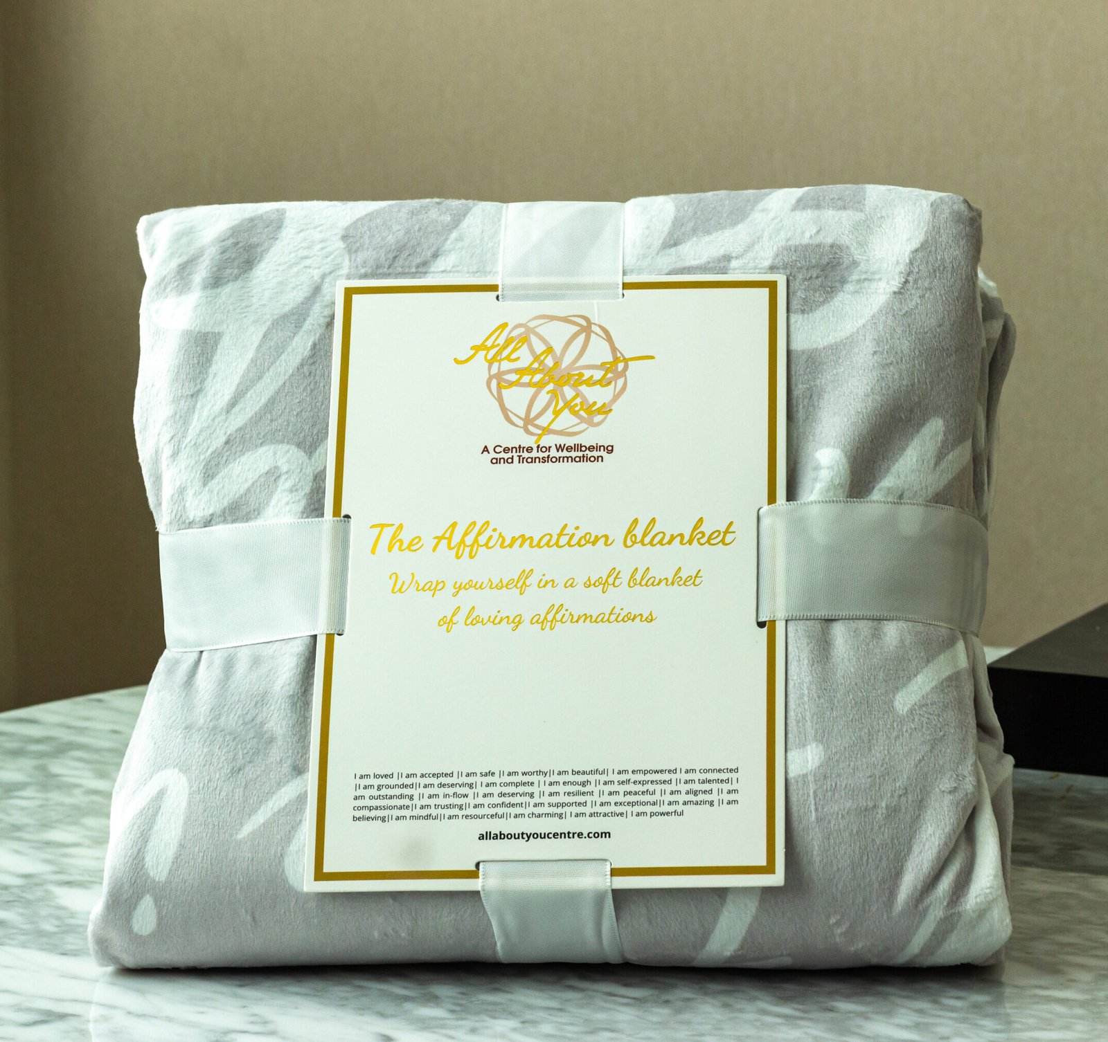 Affirmation Blanket (Grey)