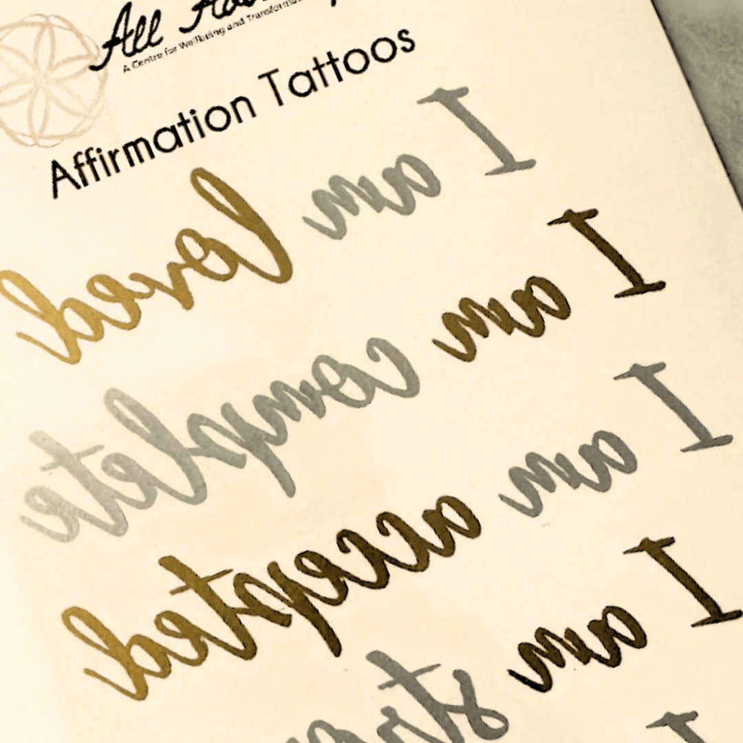 Affirmation Tattoo (1-pc) - Image 3